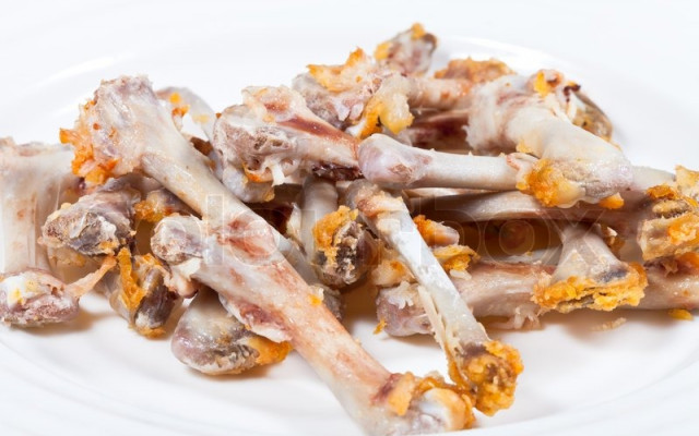 Is it really ok to gnaw your bones at the table?