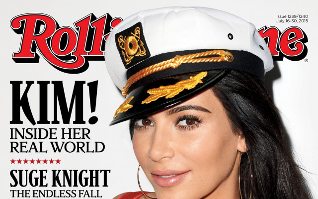 Kim Kardashian is on the Rolling Stone cover