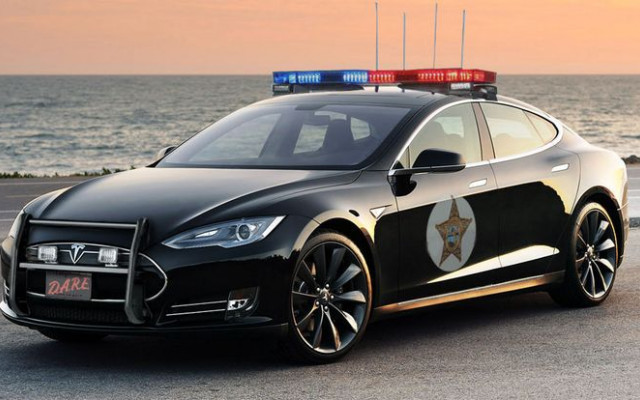 Tesla is in 'hot pursuit' of the police cruiser market