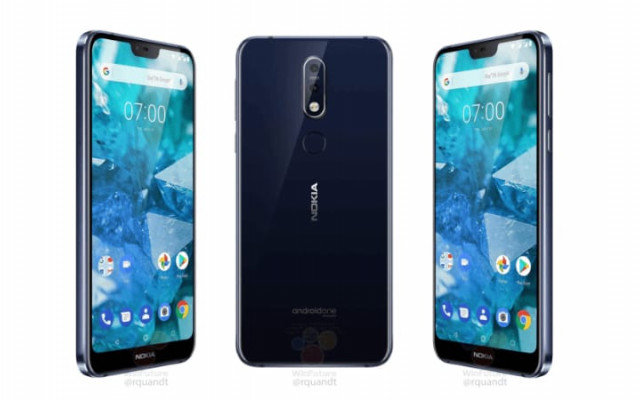Nokia 7.1 Plus renders have leaked, possibly from upcoming HMD Global's launch event